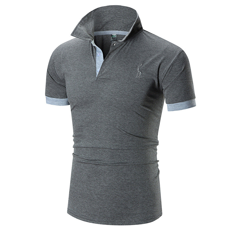 Herren Poloshirt mit modernem Kragen und figurbetonter Passform Echoarchiv