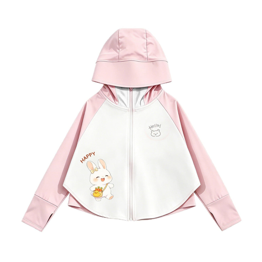 Kinder Sonnenschutzjacke mit Kapuze und atmungsaktivem Stoff Echo Archiv