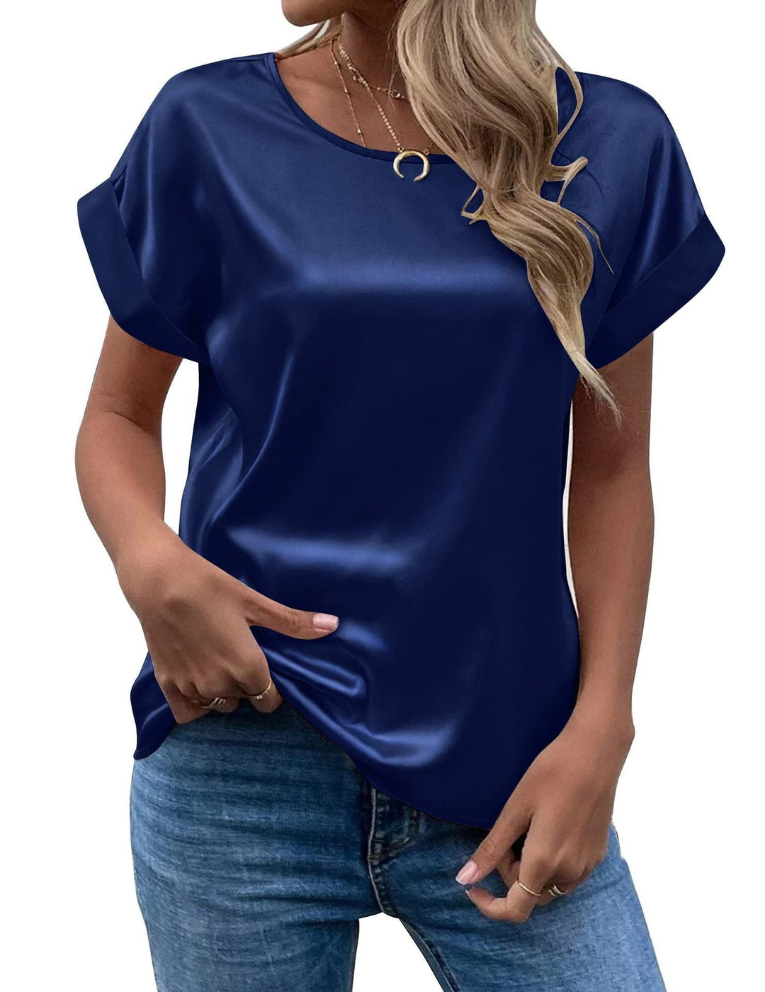 Damen Satin Bluse Echoarchiv