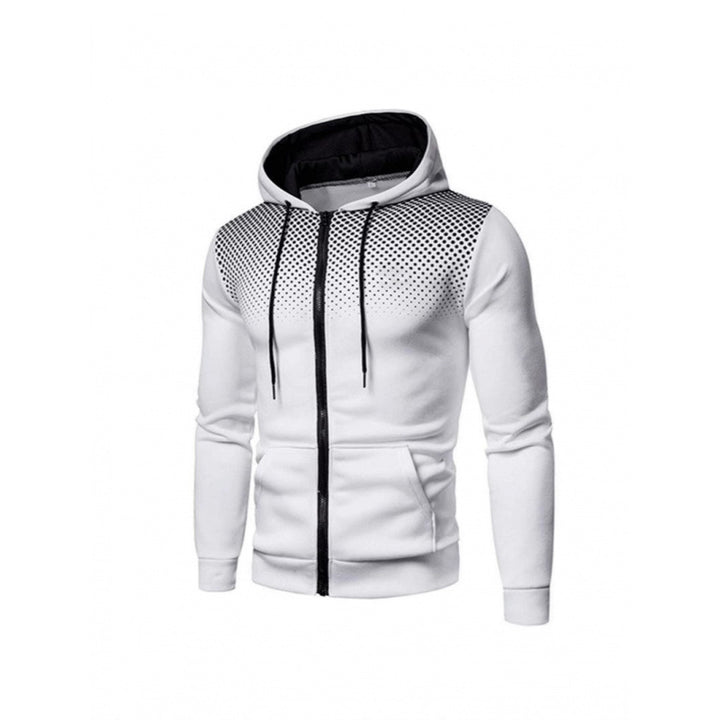 Herren Sportlicher Kapuzenpullover mit stylischem Grafikdesign Echoarchiv