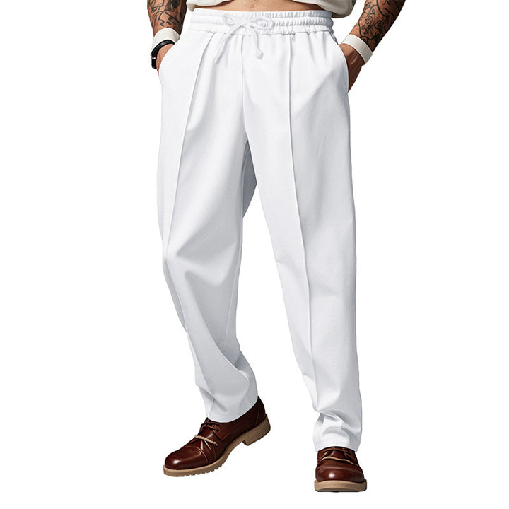 Herren Sportliche Jogginghose mit flexiblem Bund und seitlichen Eingrifftaschen Echoarchiv