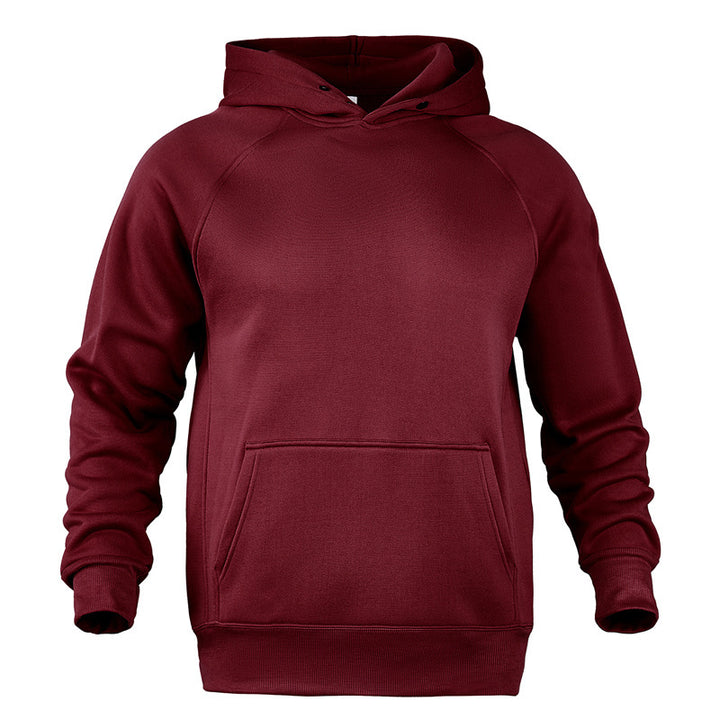 Herren bequemer Kapuzenpullover mit seitlichen Taschen und Kängurutasche Echoarchiv