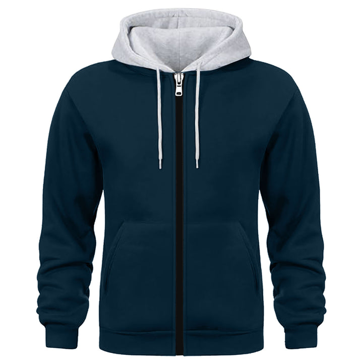 Herren Sportliche Kapuzenjacke mit innovativer Innenfutterverarbeitung Echoarchiv
