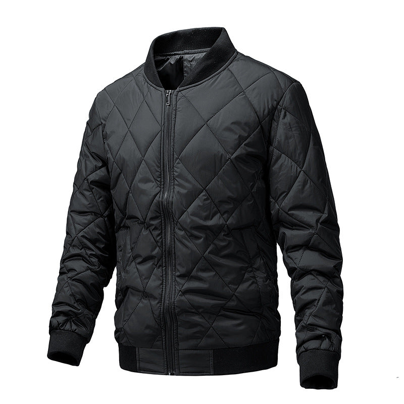 Herren Modische Steppjacke mit hohem Kragen Echo Archiv