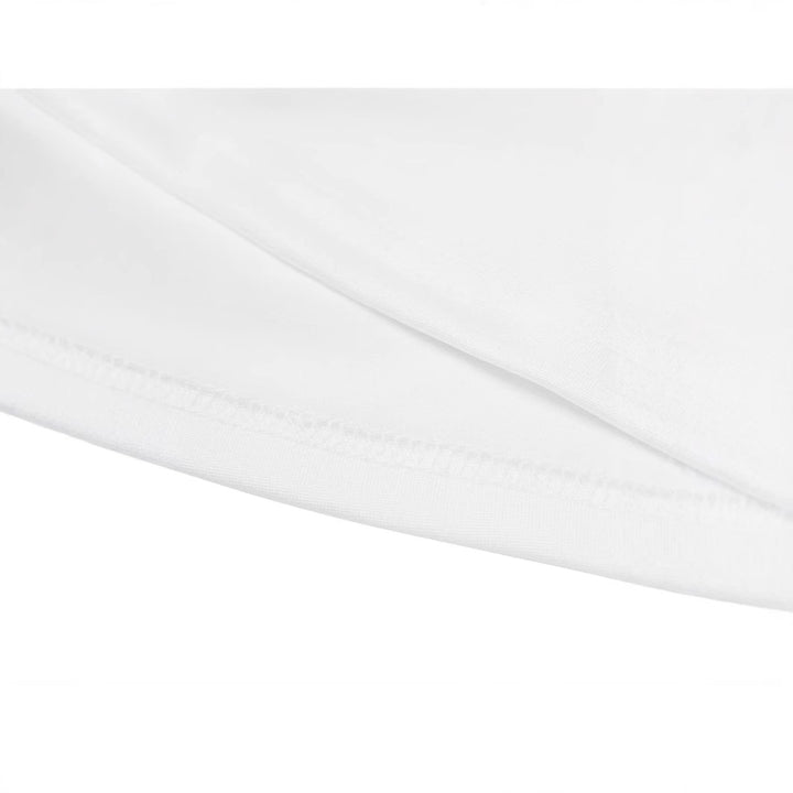 Damen Crop-T-Shirt mit auffälligem Schriftzug Echo Archiv