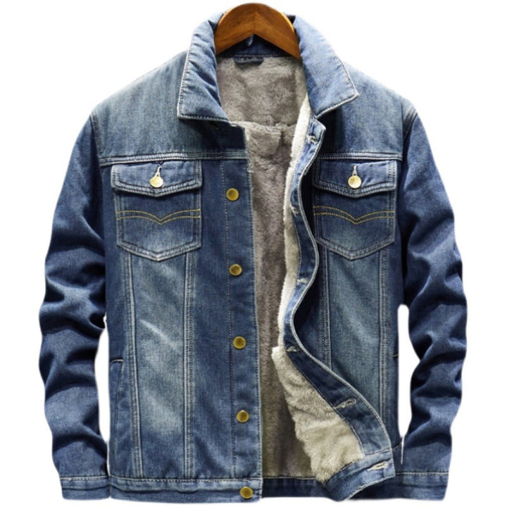 Herren Denimjacke mit Fleecefutter Echoarchiv