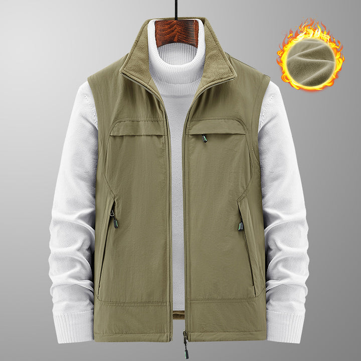 Herren Sportliche Funktionsweste Echo Archiv