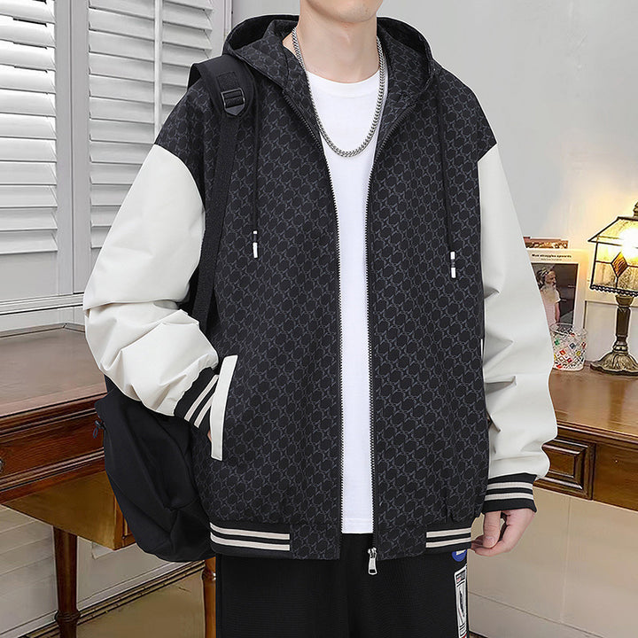 Herren Sportliche Kapuzenjacke Echo Archiv 1788321985