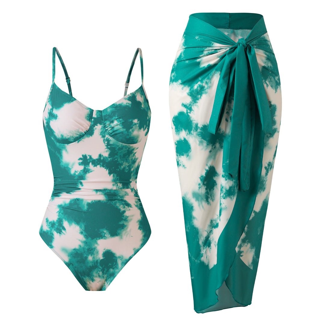 Damen Maxikleid mit raffiniertem Wickeldesign Echo Archiv