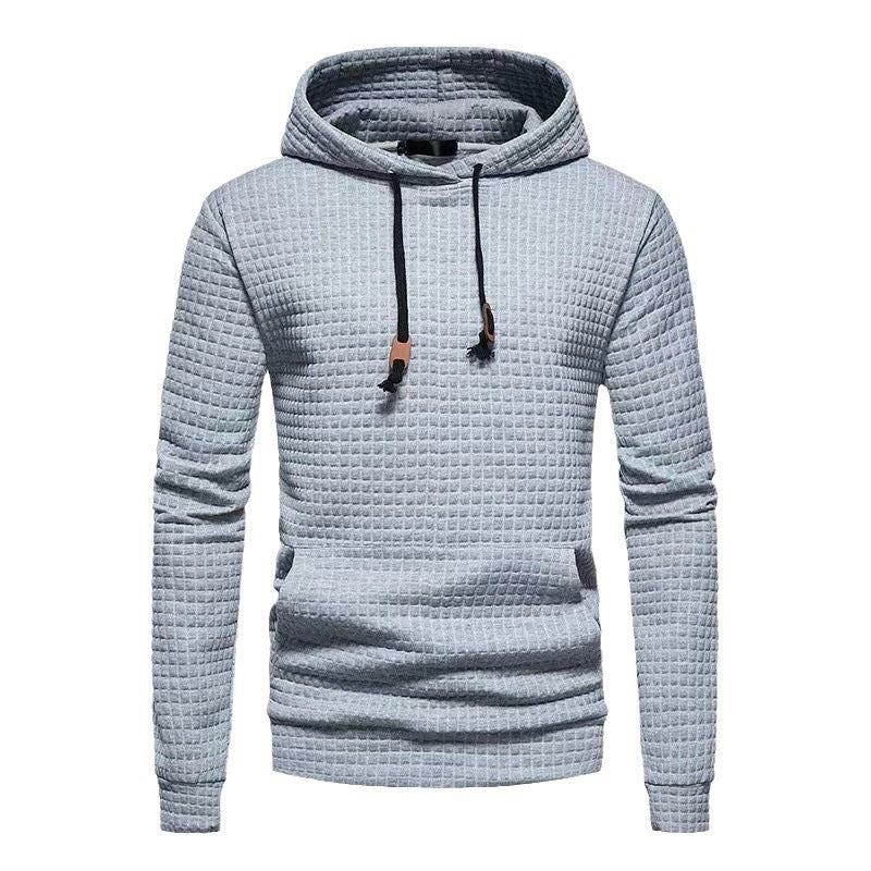 Herren komfortabler Hoodie mit strukturiertem Gewebe Echoarchiv