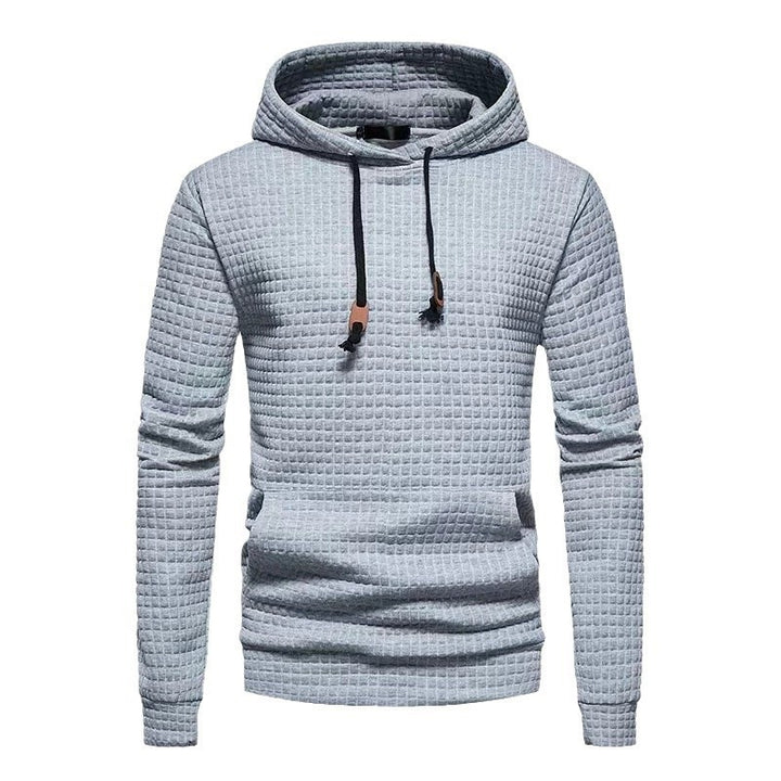 Herren komfortabler Hoodie mit strukturiertem Gewebe Echoarchiv