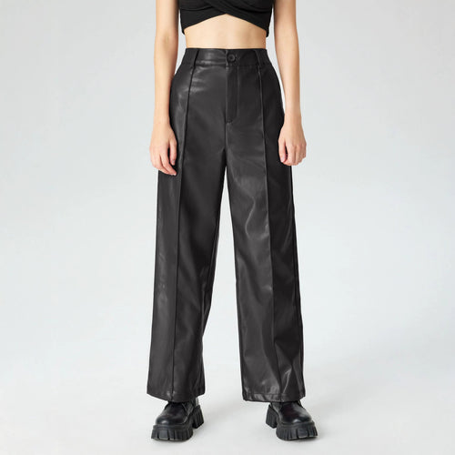 Damen Elegante Kunstlederhose Echo Archiv