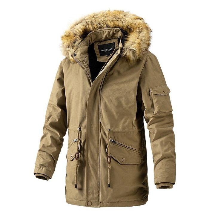 Herren Wetterfeste Parka Jacke Echo Archiv