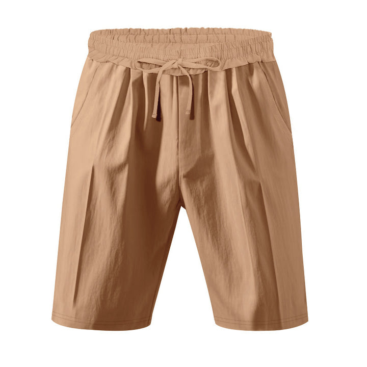 Herren sportliche Funktionsshorts mit verstellbarem Bund und atmungsaktivem Material Echoarchiv