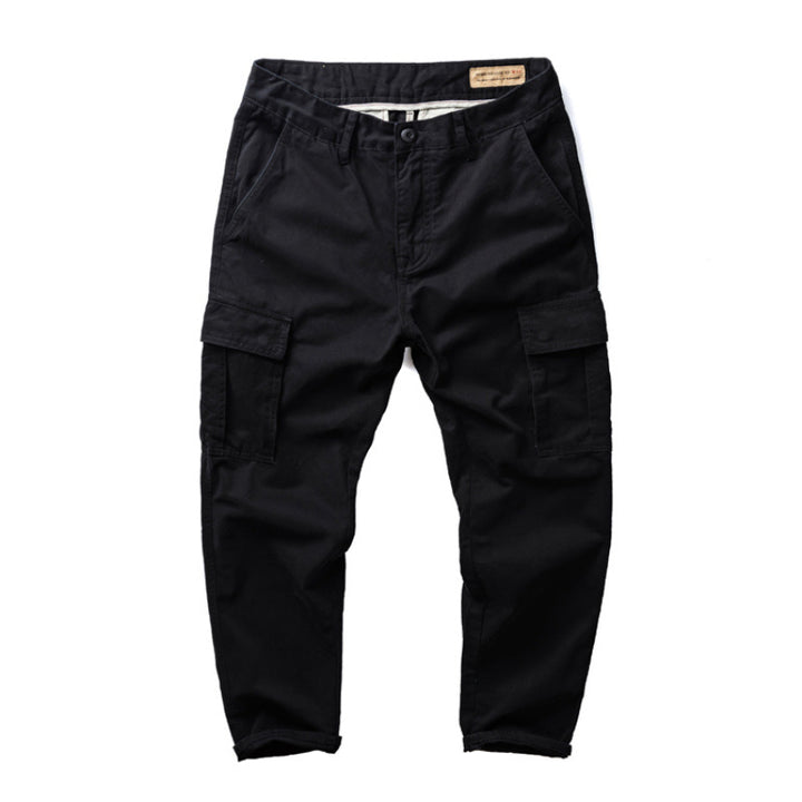 Herren Cargo-Hose mit taperter Passform, Utility-Taschen und verstärkten Nähten Echoarchiv