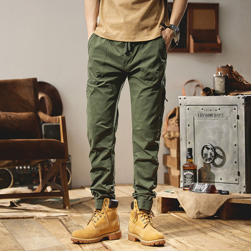 Herren Cargo-Joggerhose mit Multifunktions-Taschen Echoarchiv