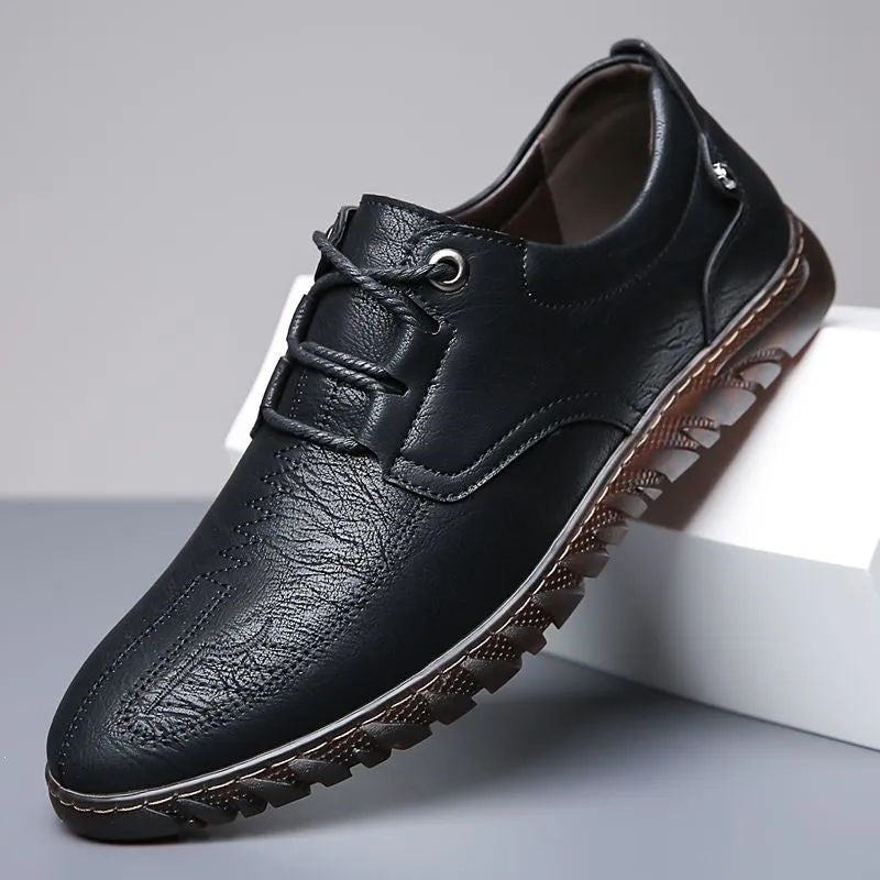 Herren Elegante Ledersneaker Echoarchiv