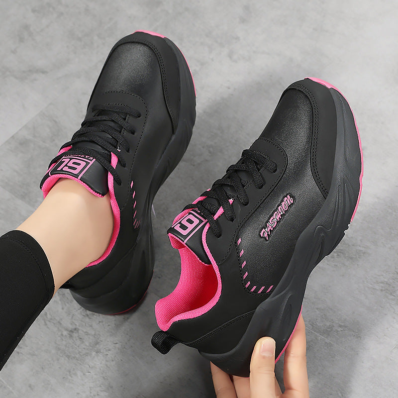 Damen nan voluminöse Sneaker mit gepolstertem Kragen und stoßabsorbierender Sohle Echo Archiv