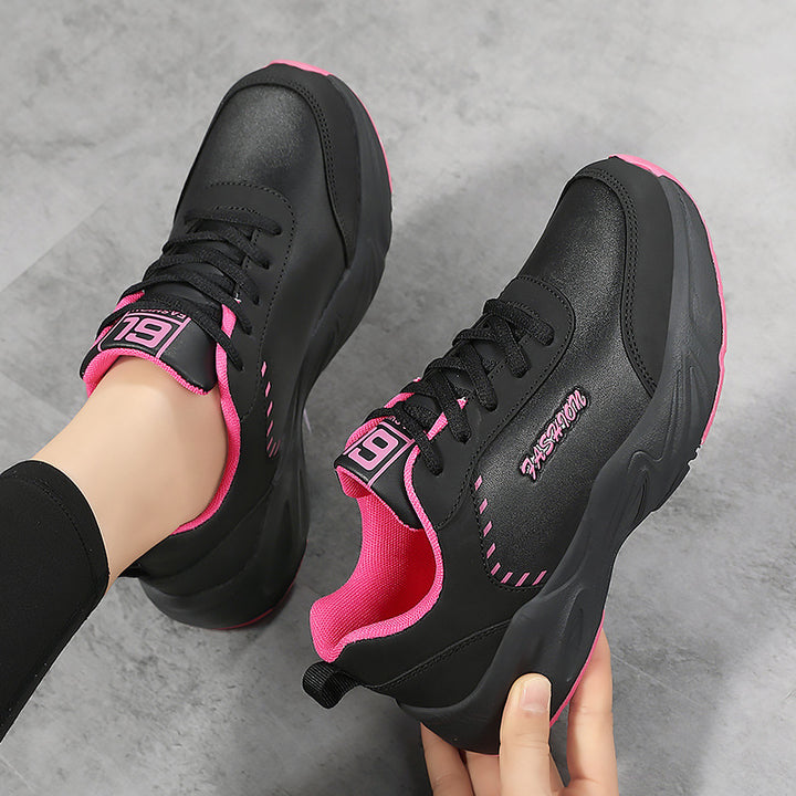 Damen nan voluminöse Sneaker mit gepolstertem Kragen und stoßabsorbierender Sohle Echo Archiv
