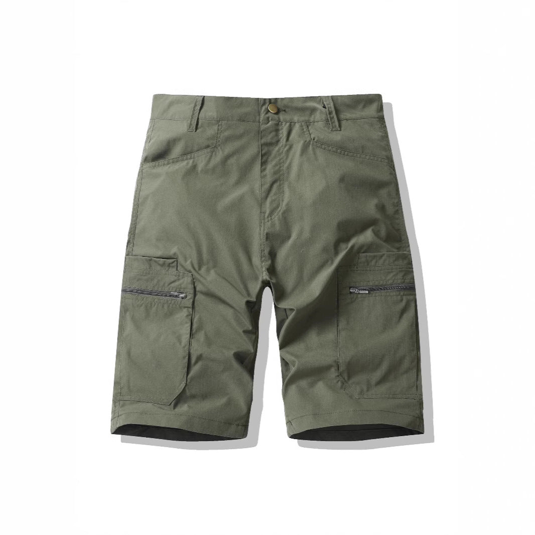 Herren Funktions-Cargoshorts mit praktischen Reißverschlusstaschen Echoarchiv