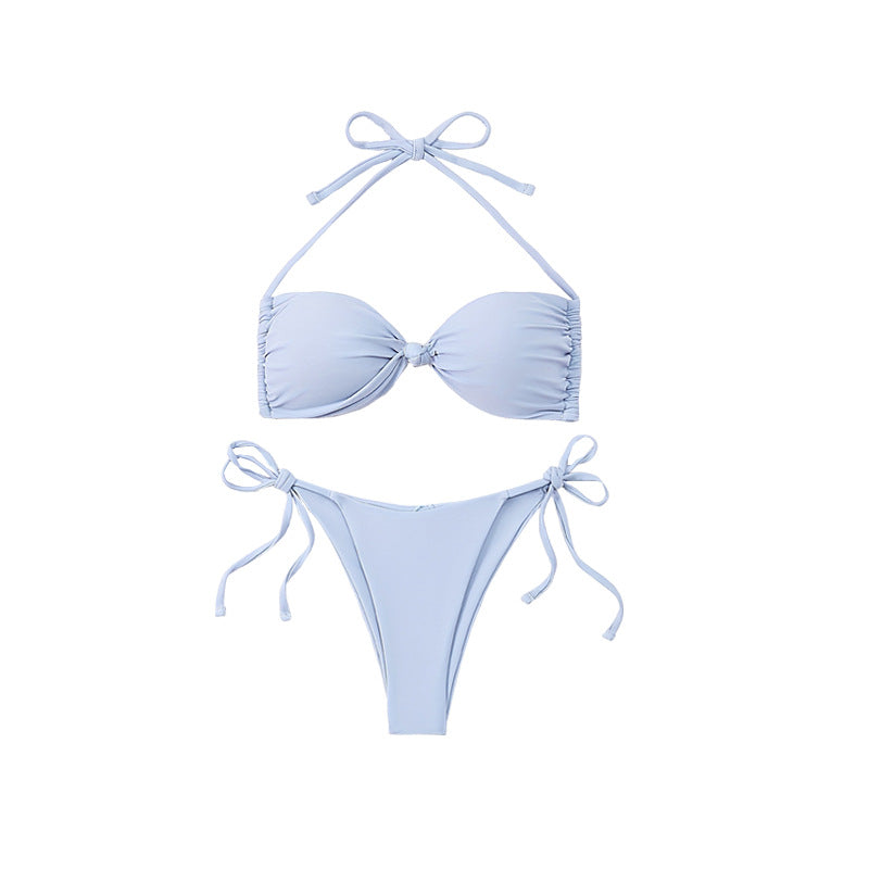 Damen Bandeau-Bikini mit tausend Möglichkeiten zur Anpassung Echo Archiv