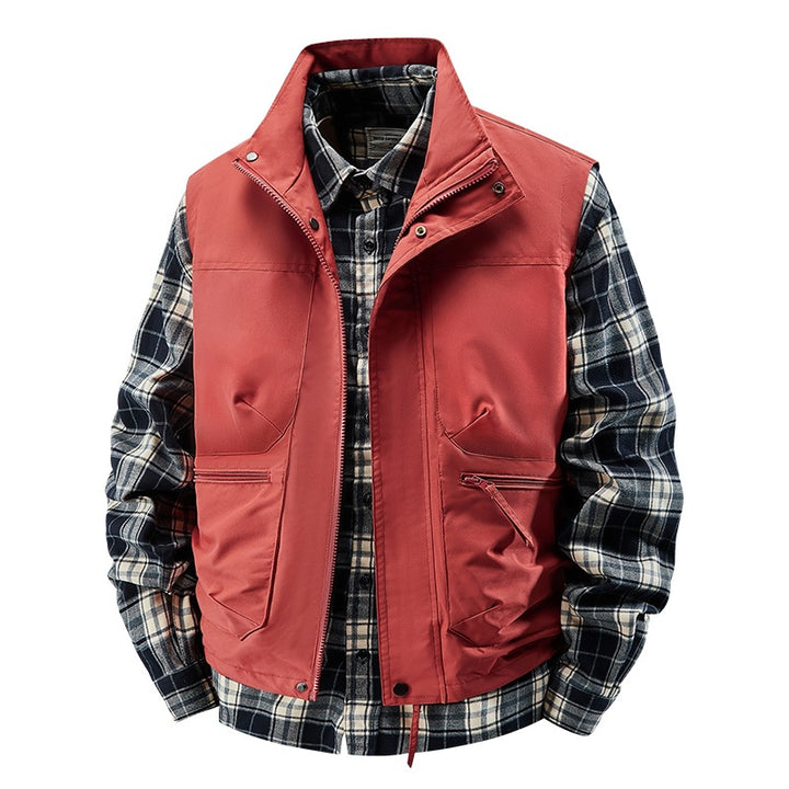 Herren Multifunktionale Outdoor-Jacke mit hohem Kragen Echo Archiv