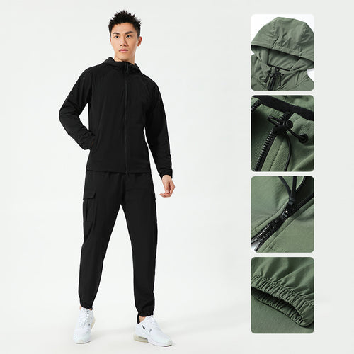 Herren Leichte Funktionsjacke mit atmungsaktivem Material Echoarchiv