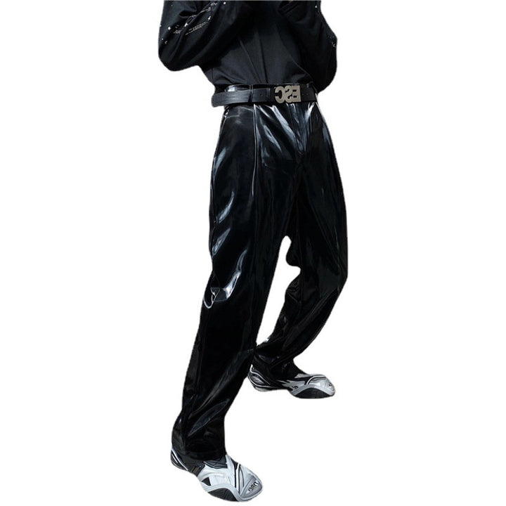 Herren Hochwertige und stylische Lackhose Echoarchiv