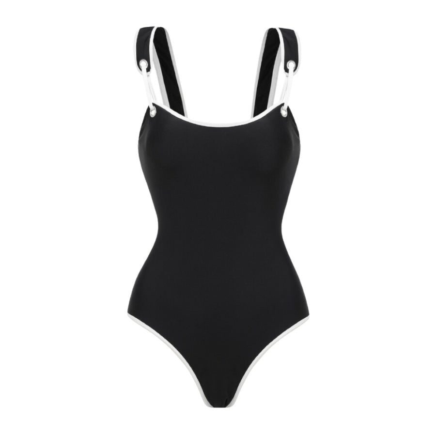 Damen Hochwertiger Einteiler Badeanzug mit sportlichem Design Echo Archiv
