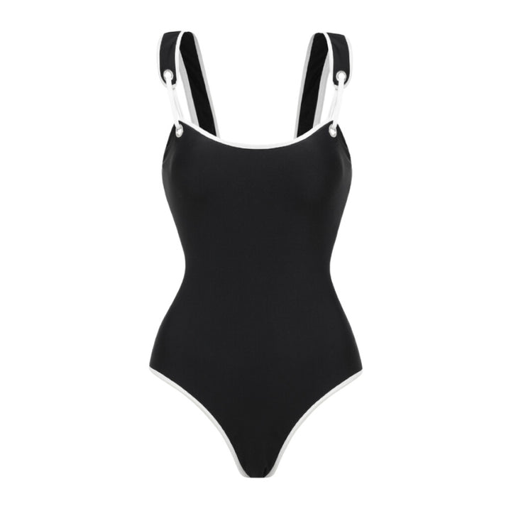 Damen Hochwertiger Einteiler Badeanzug mit sportlichem Design Echo Archiv