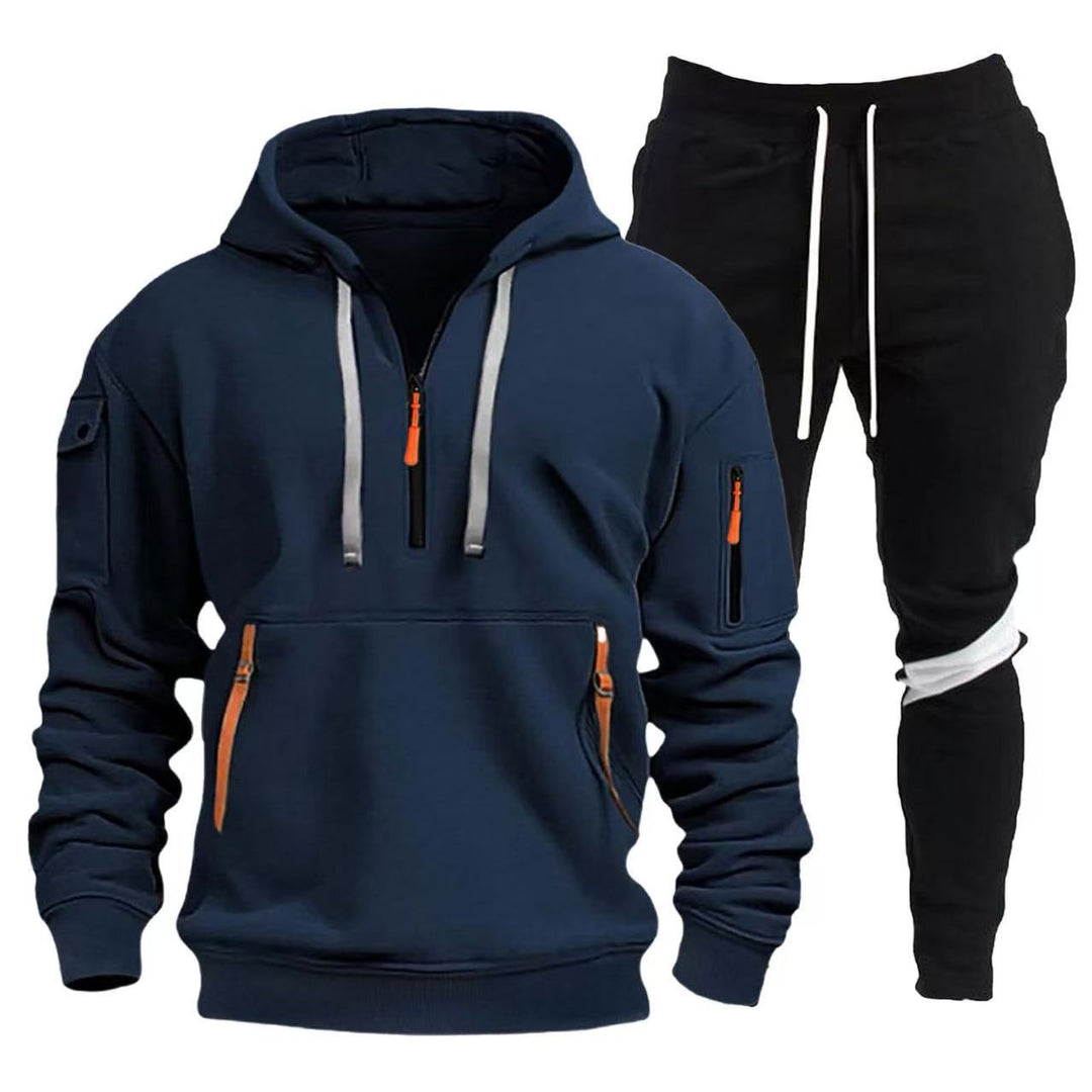 Herren Sportliche Hoodie- und Jogginghosen Kombination Echoarchiv
