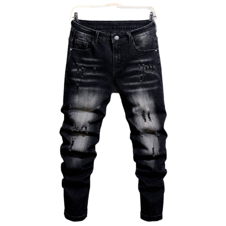 Herren Modische Ripped Jeanshose Echoarchiv