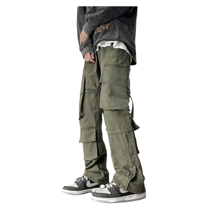 Herren Cargo-Hose mit modernen Zip-Elementen und multifunktionalen Taschen Echoarchiv