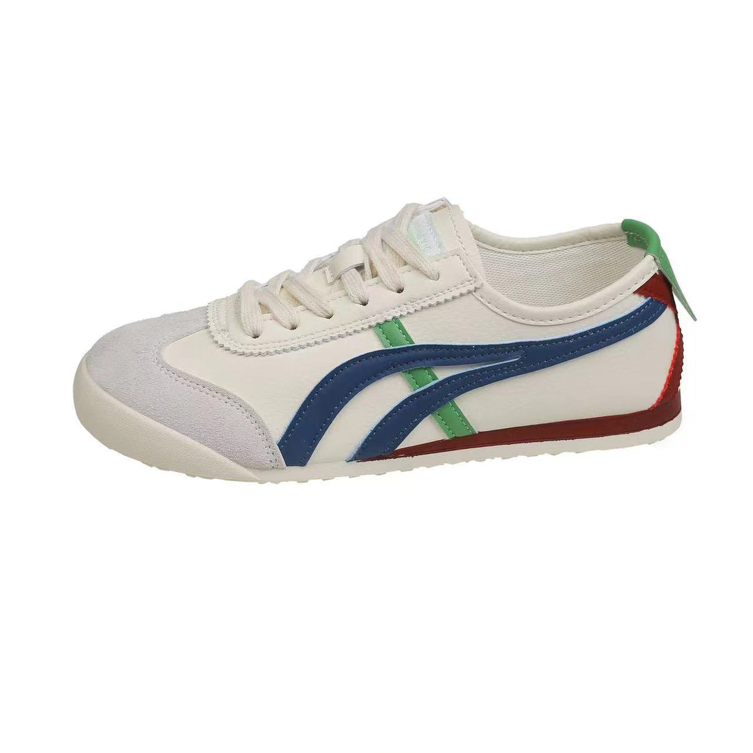 Damen Sportliche SnEchoarchivkers im Retro-Design mit kontrastierenden Farbakzenten Echoarchiv