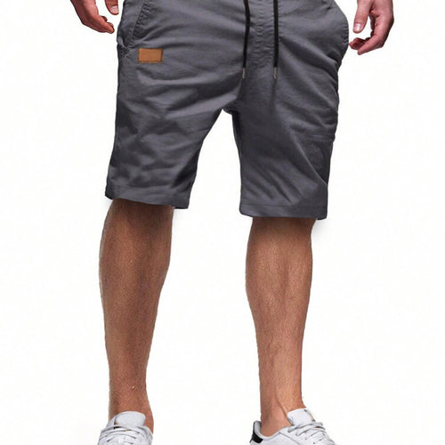 Herren bequeme Sport Shorts mit praktischen Taschen und elastischem Bund – Marzano