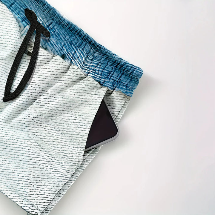 Herren Trendige Freizeithose mit einzigartigem Grafikdesign Echoarchiv