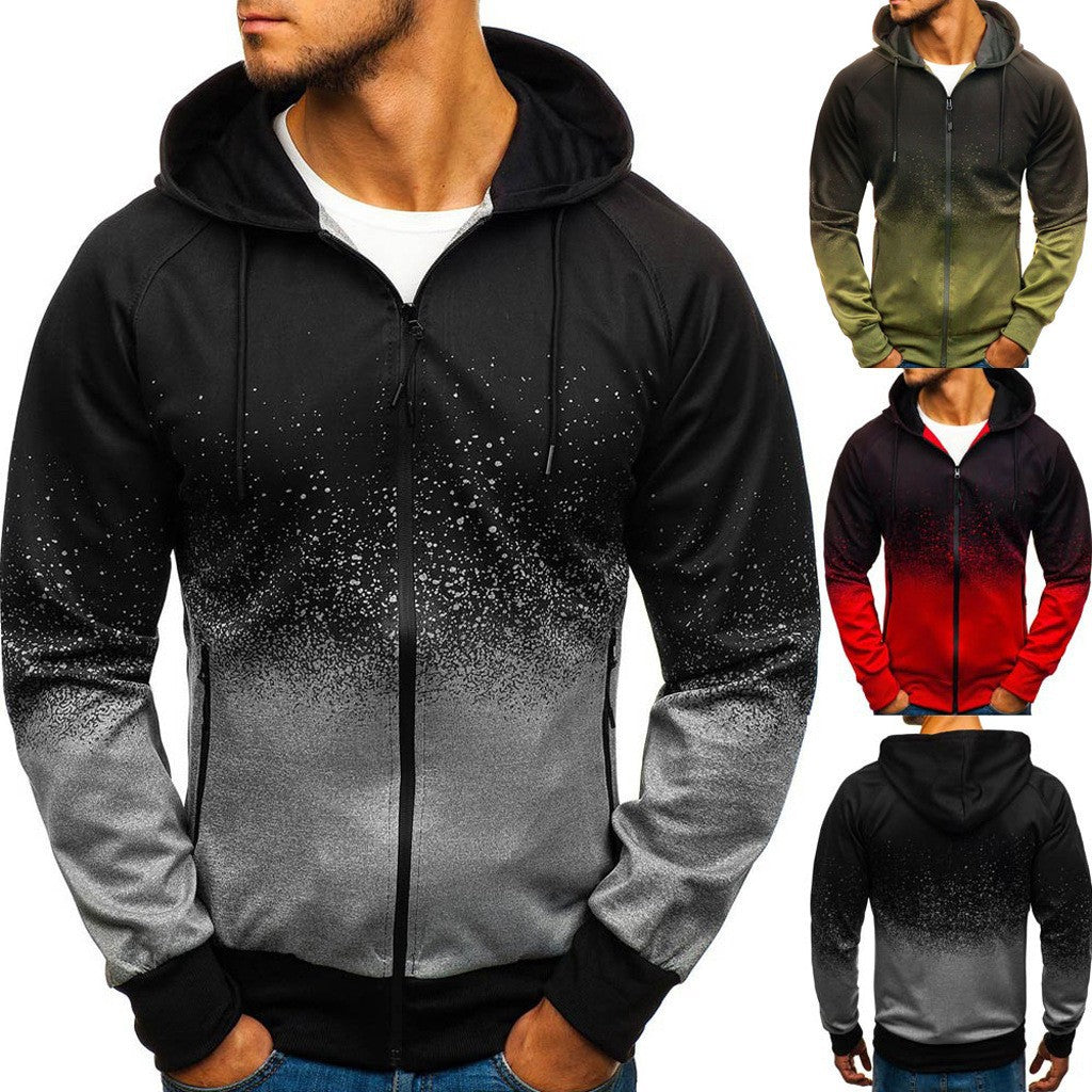 Herren Sportliche Kapuzenjacke Echoarchiv