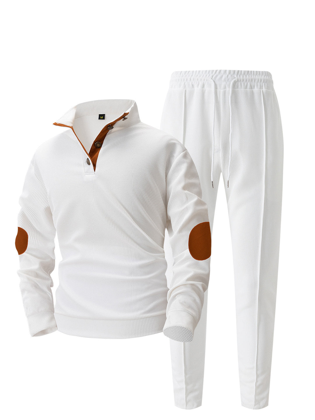 Herren sportliches Freizeit-Set mit innovativem Schnitt und modischen Knoten-Details Echoarchiv