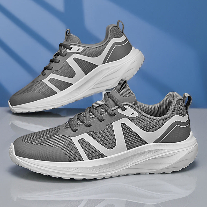 Unisex leichte Mesh‑Walking‑Sneaker mit ergonomischer Wellen‑Zwischensohle und rutschfester Laufsohle – Norré