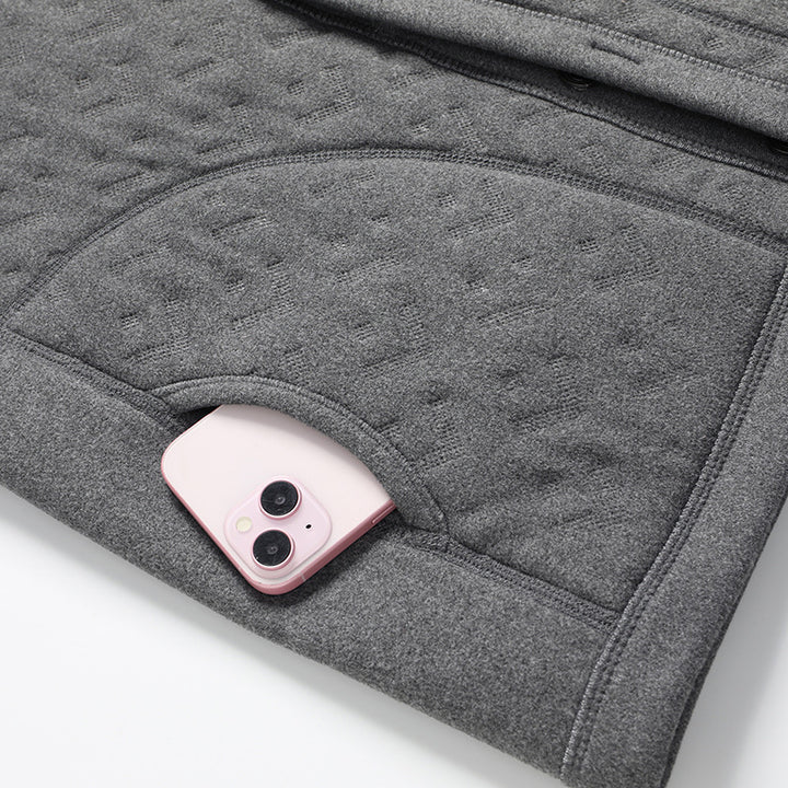 Herren modische Steppjacke mit schmalem Kragen Echoarchiv