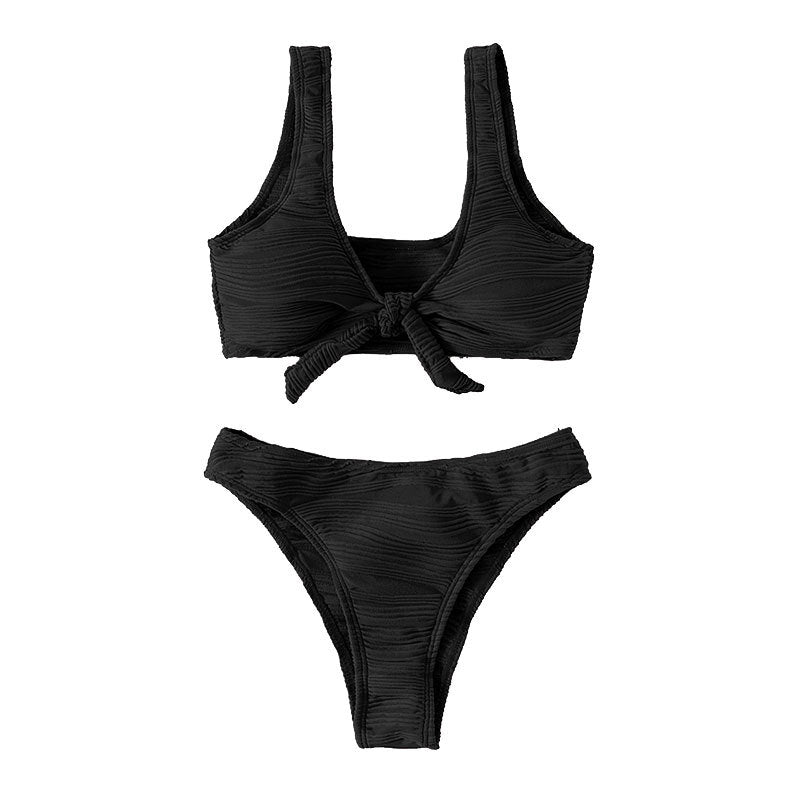 Damen Sportlicher Bikini mit Knotendesign und hohem Komfort Echo Archiv