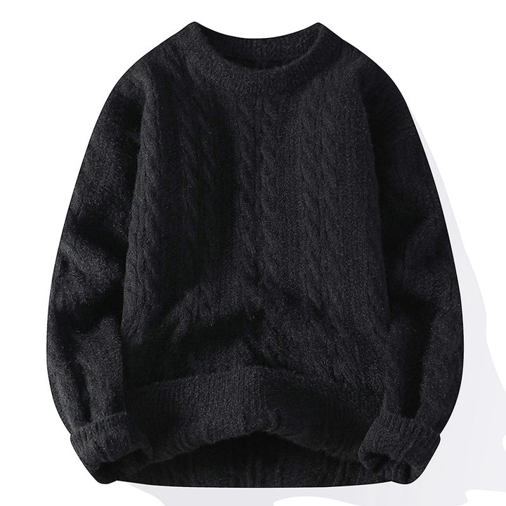 Damen Grobstrick Pullover mit Zopfmuster Echoarchiv 1787964764