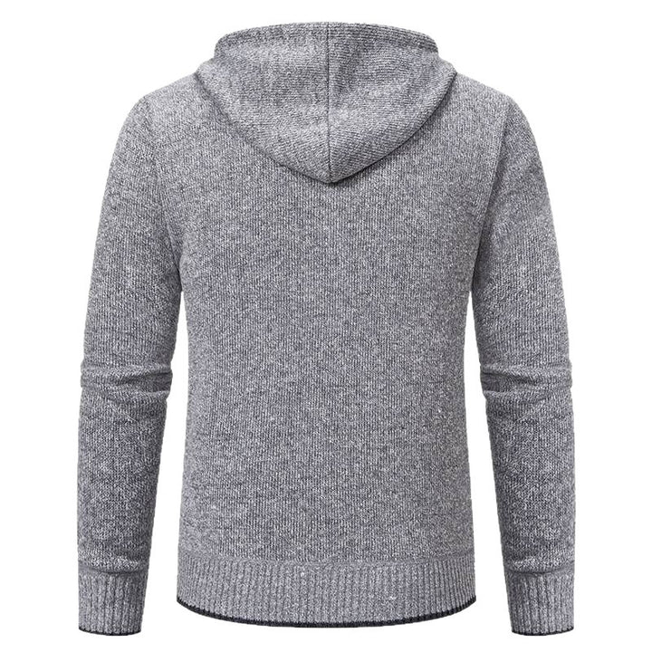 Herren Kapuzenjacke mit softem Fleece-Futter und eleganten Details Echoarchiv