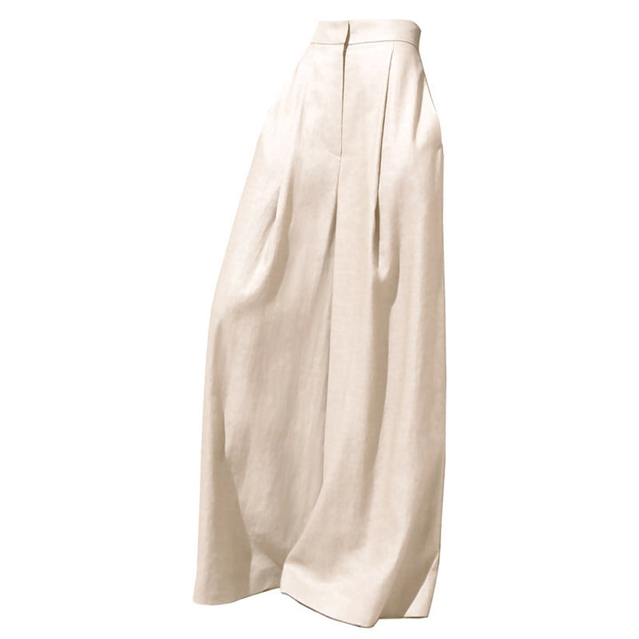 Damen Weite Leinenhose Echoarchiv