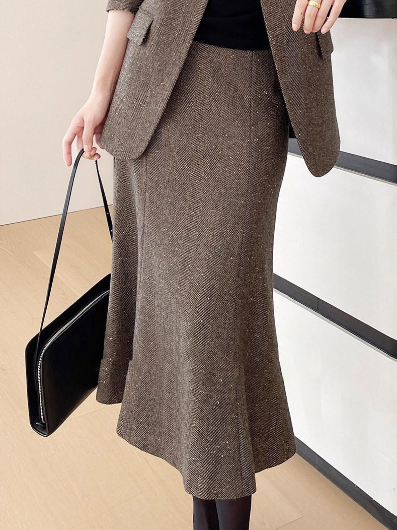 Damen Eleganter Zweiteiler mit schickem Schnitt Echoarchiv