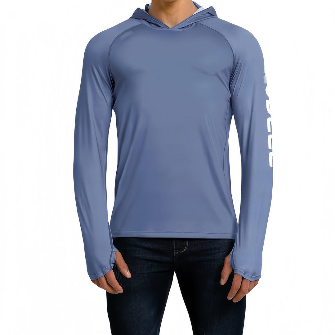 Herren Funktionales Outdoor Shirt mit Kapuze – Orvano