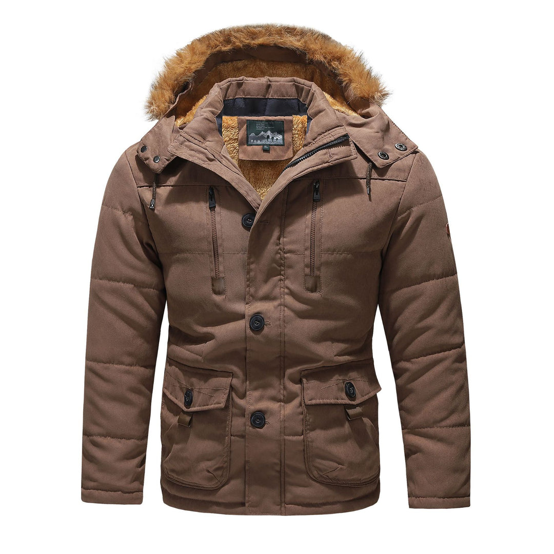 Herren Komfortable Winterparka Echo Archiv