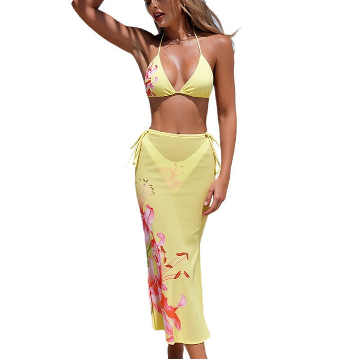 Damen Bikini und Wickelrock Set Echo Archiv