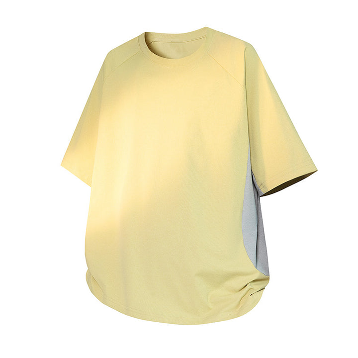 Damen Oversize-T-Shirt mit Raglanärmeln, atmungsaktiven Seiteneinsätzen und Rundhalsausschnitt Echo Archiv