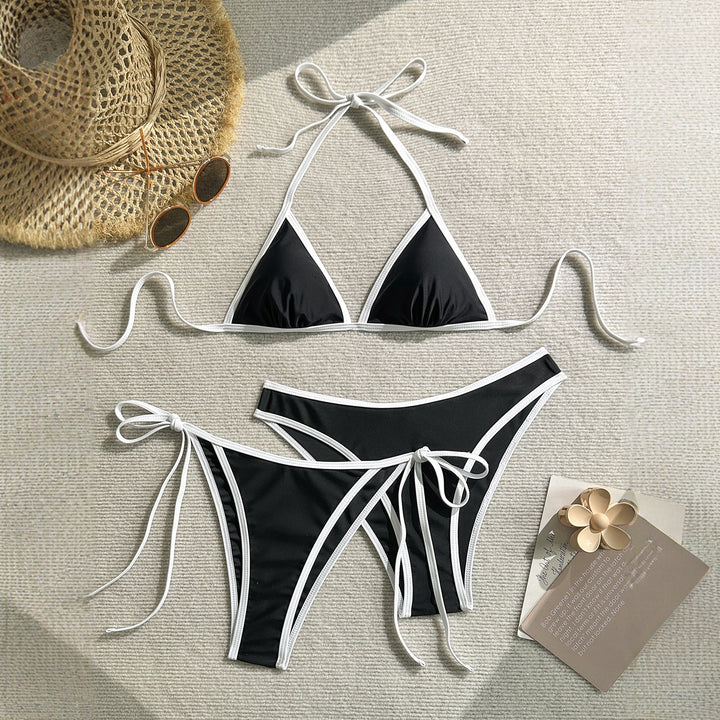 Damen Triangel-Bikini mit eleganter Bindung Echo Archiv